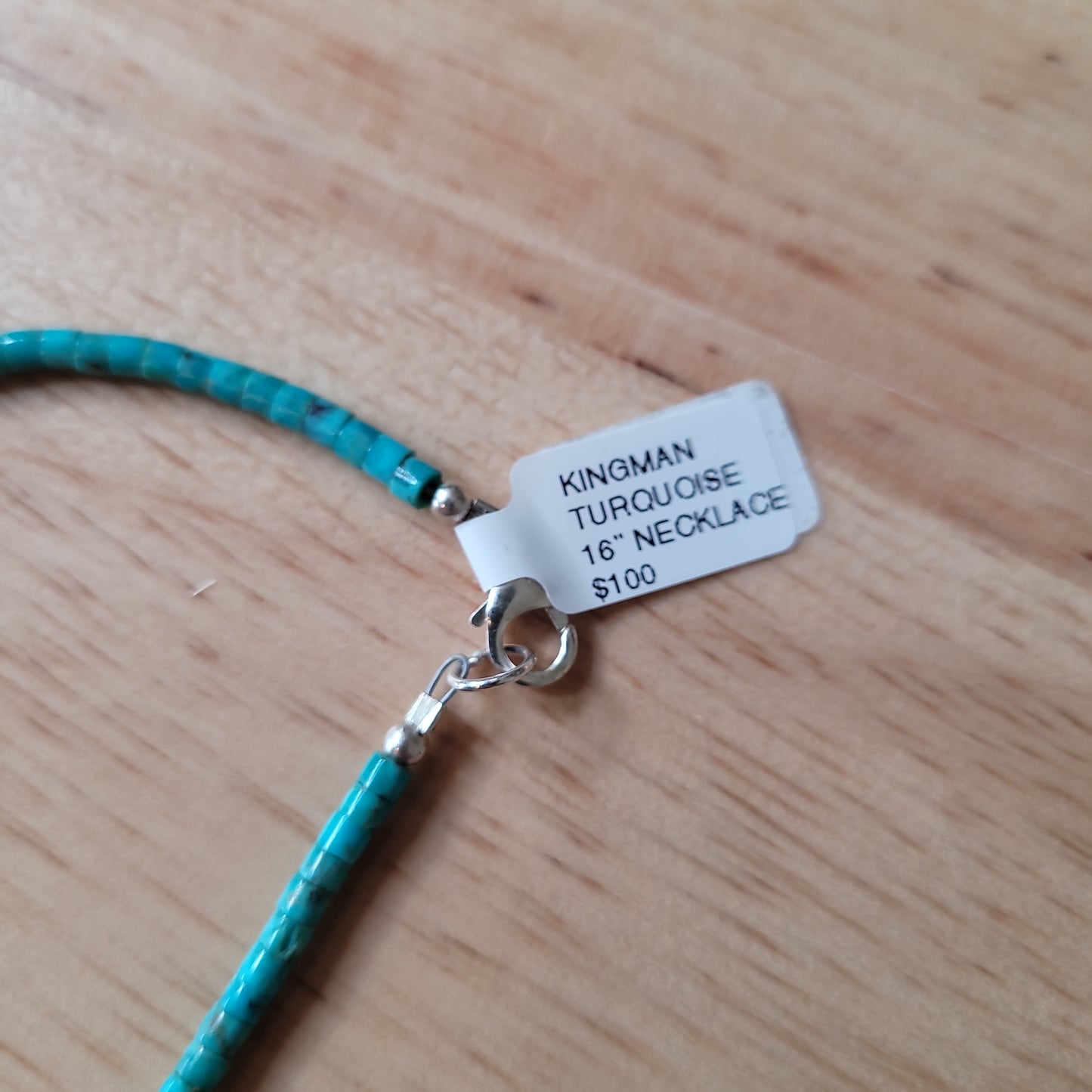 Kingman Handstrung Necklace