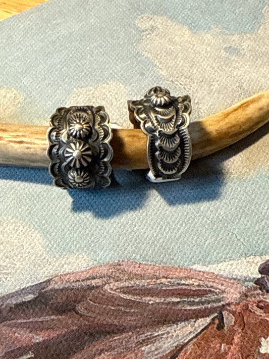 Stamped Sterling Ring