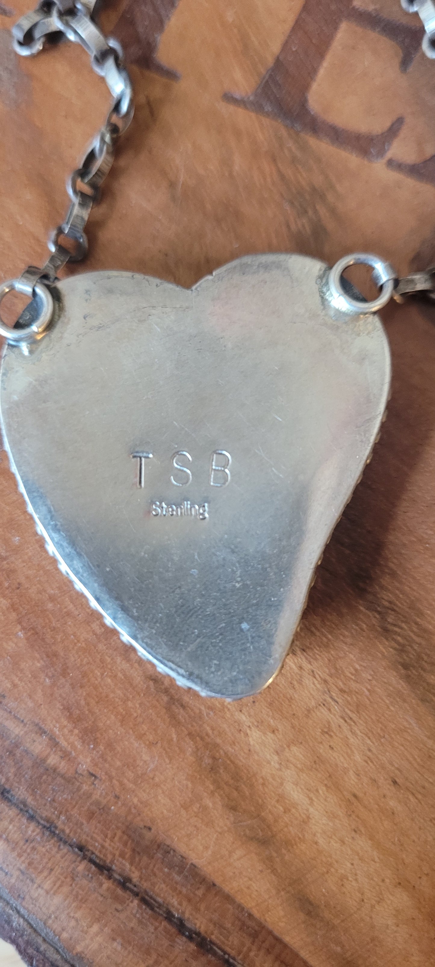 Large Turquoise Heart Neclace
