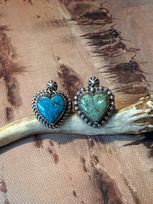 Turquoise Heart Ring