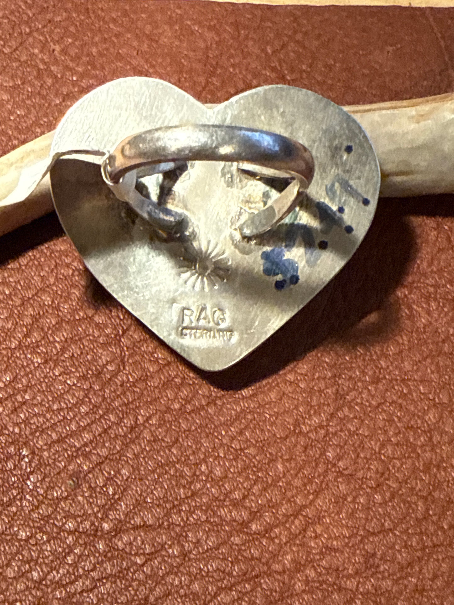Turquoise Heart Ring