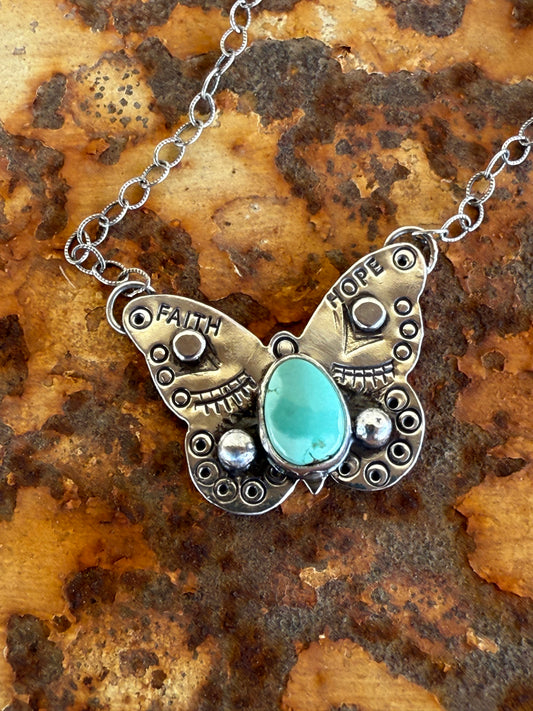 Butterfly Faith & Hope Necklace- TS Designs