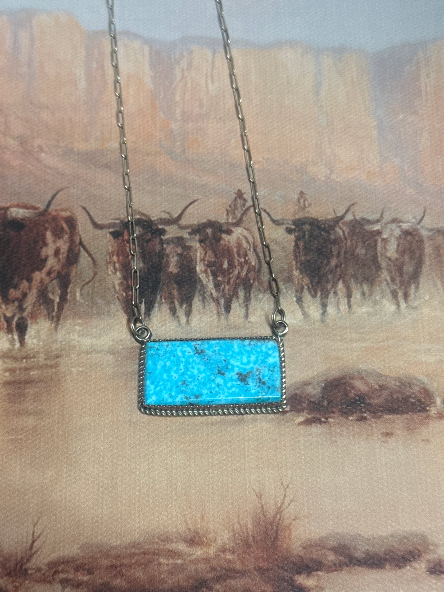 Kingman Bar Necklace