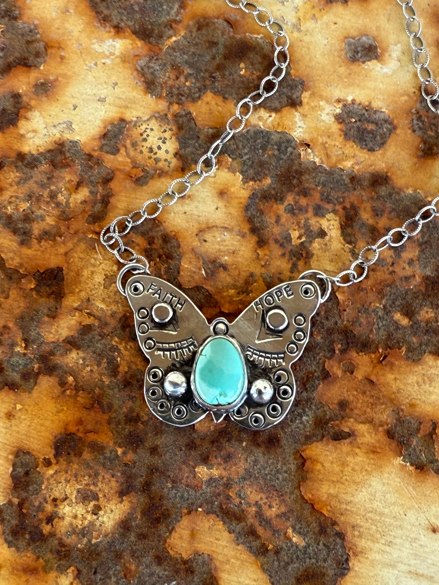 Butterfly Faith & Hope Necklace- TS Designs