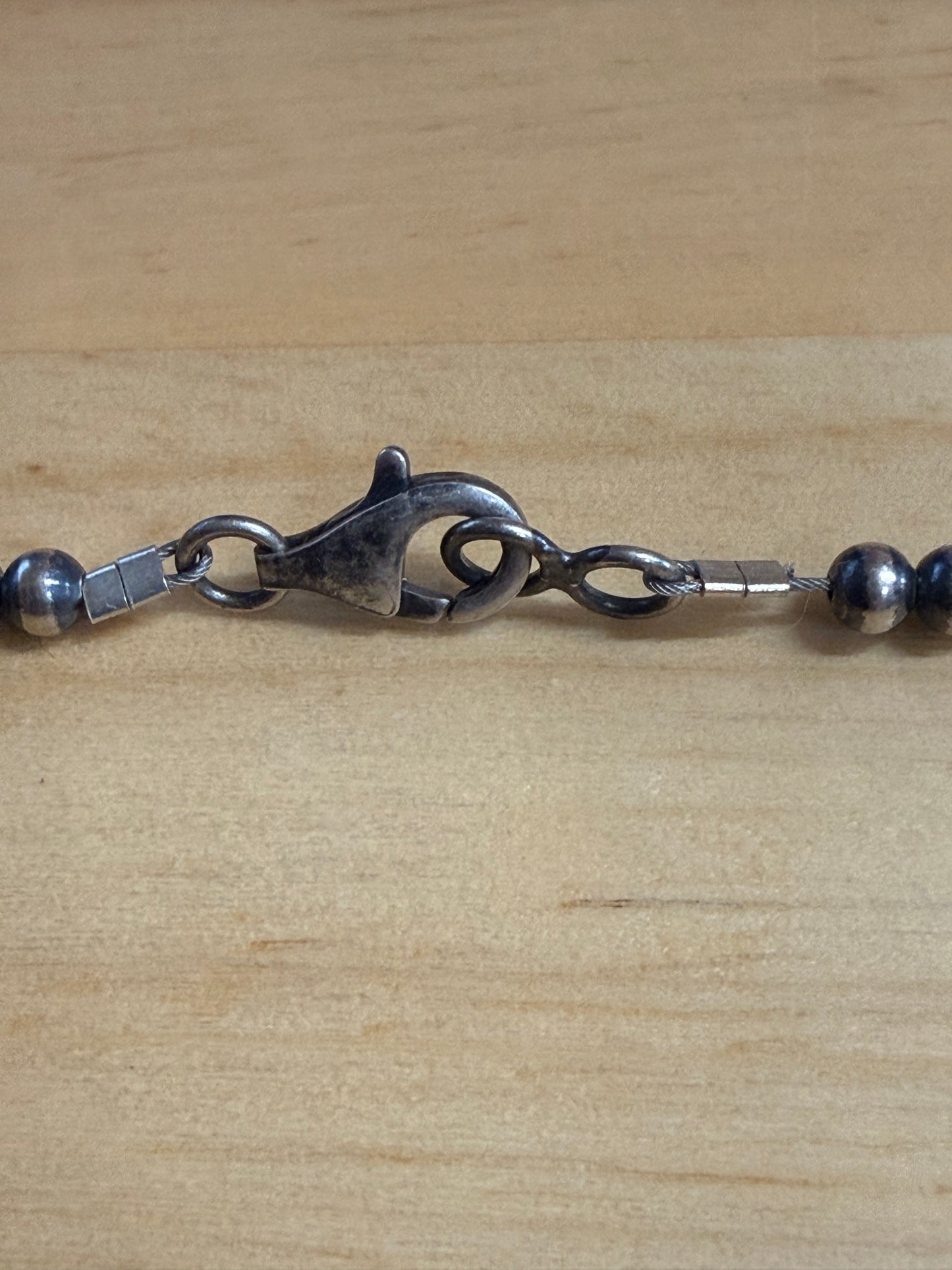 20" Navajo-Style Pearl Lariat