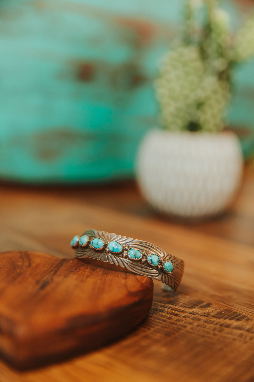 Sterling Turquoise Cuff