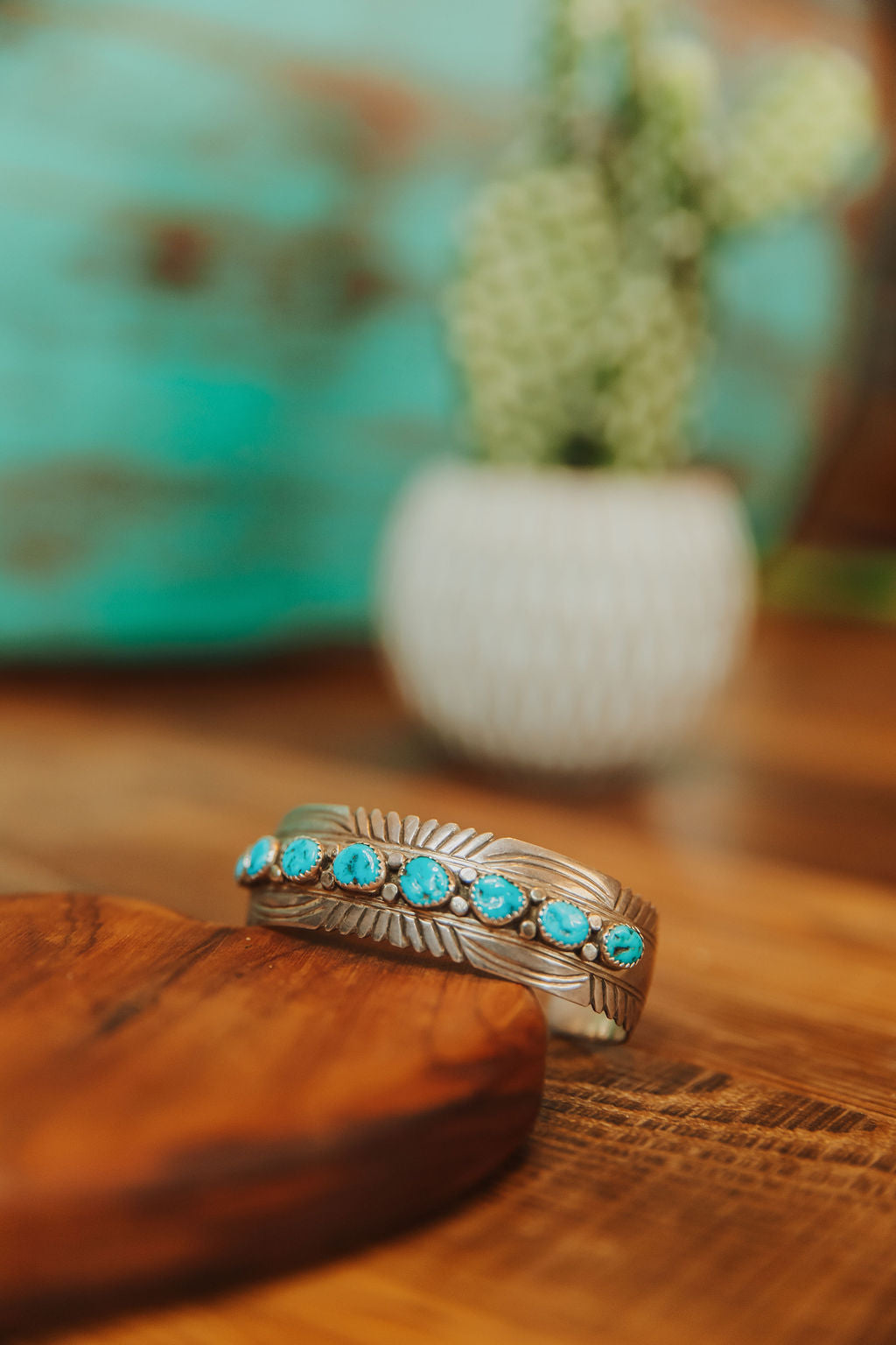 Turquoise Sterling Cuff