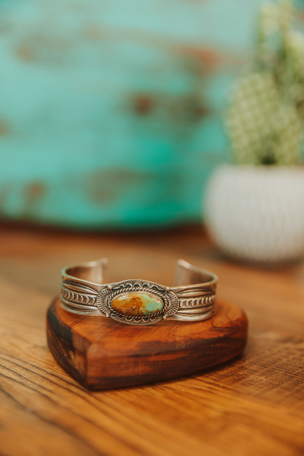 Sterling Turquoise Cuff