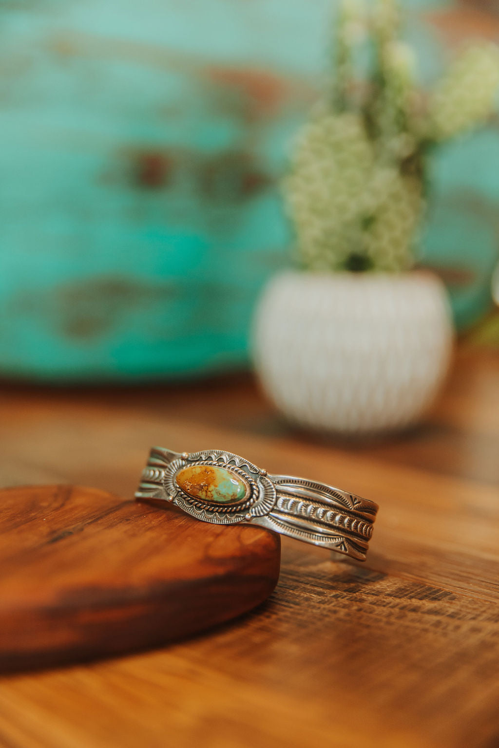 Sterling Turquoise Cuff