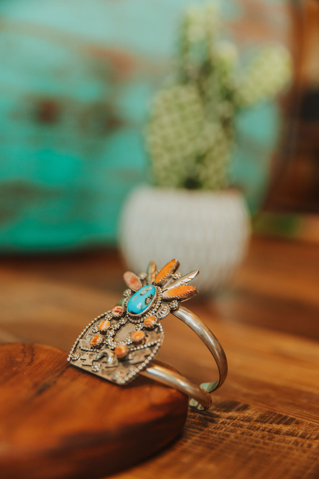 Sterling Turquoise Cuff