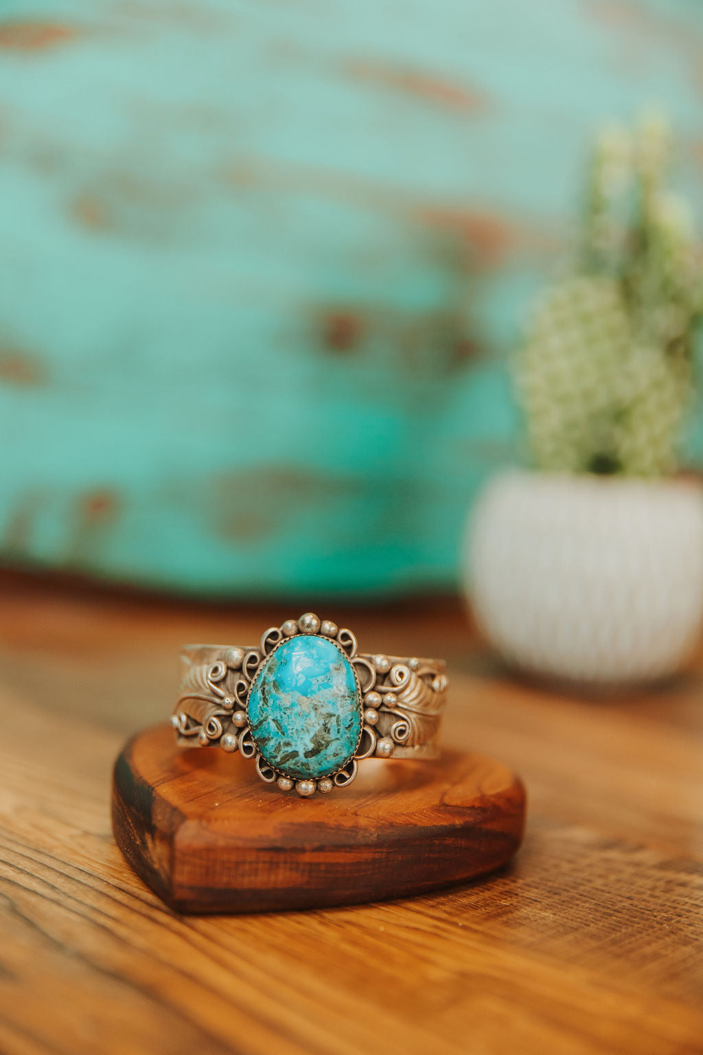 Sterling Turquoise Cuff