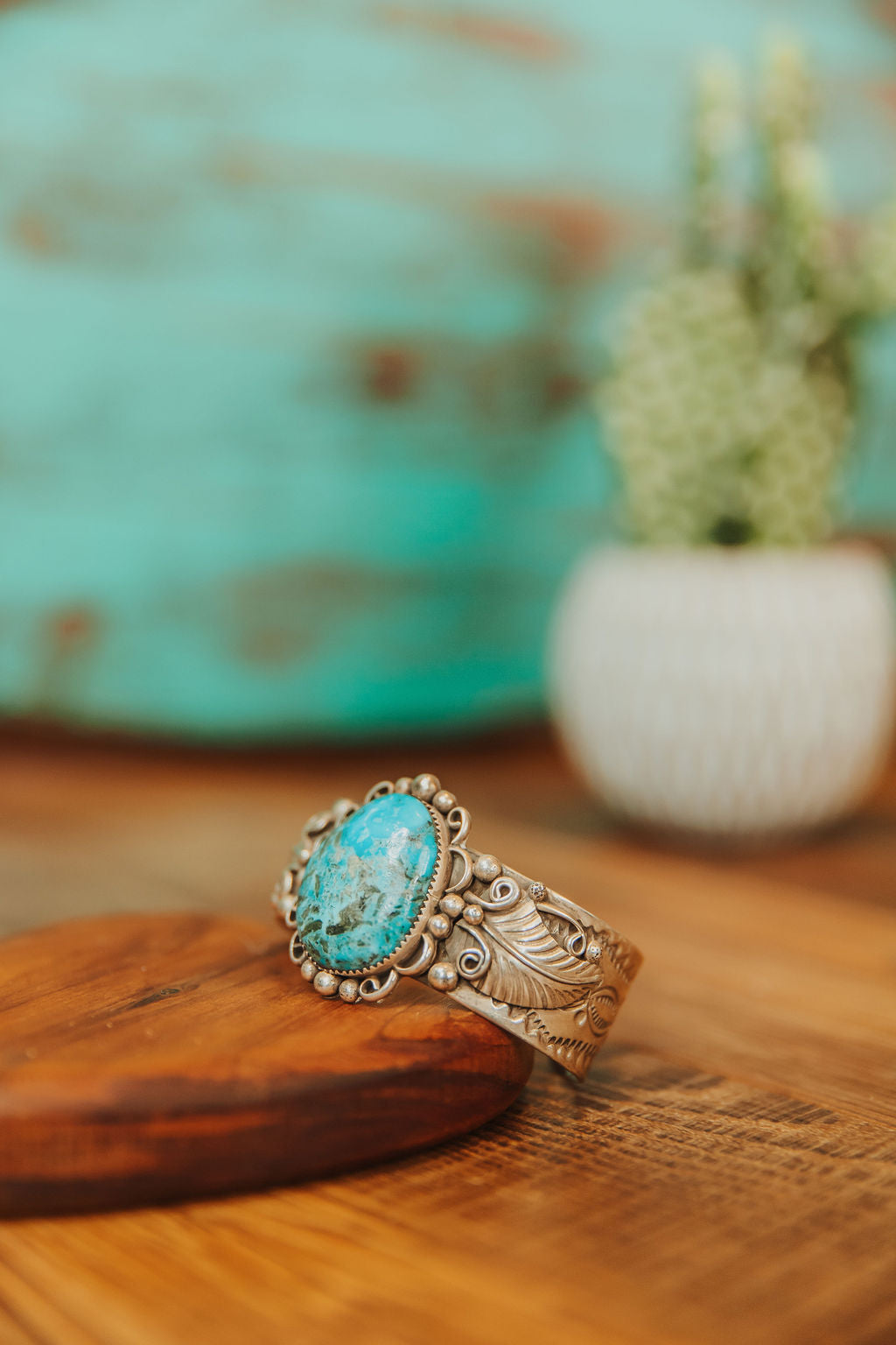Sterling Turquoise Cuff