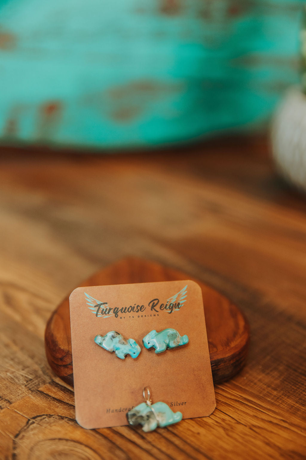 Turquoise Rabbit Set