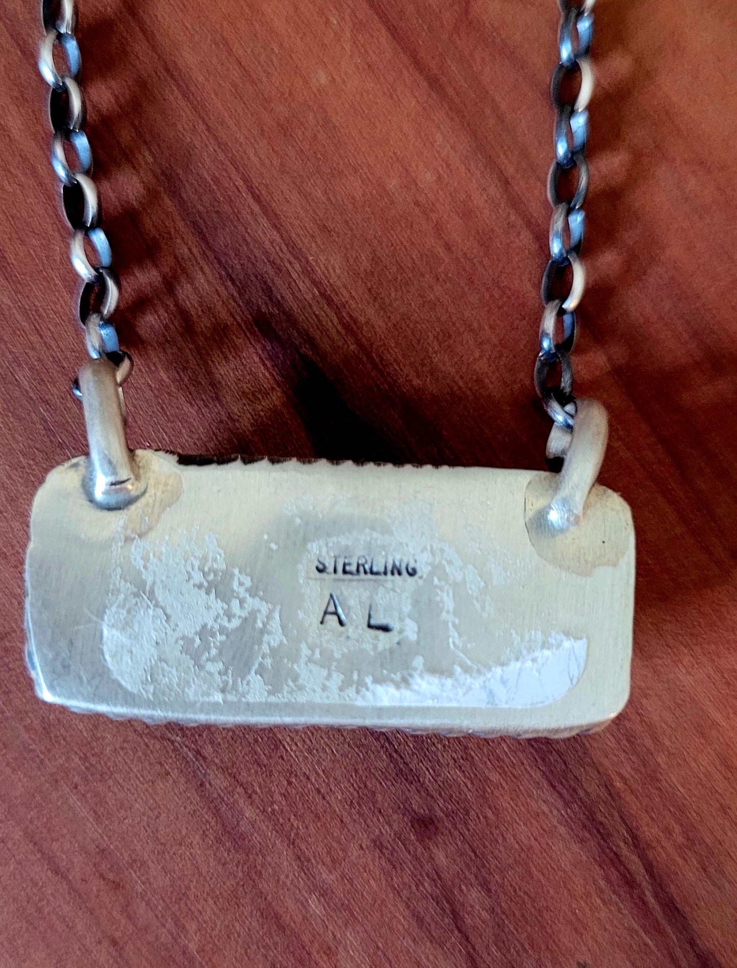 Large Kingman Bar Necklace