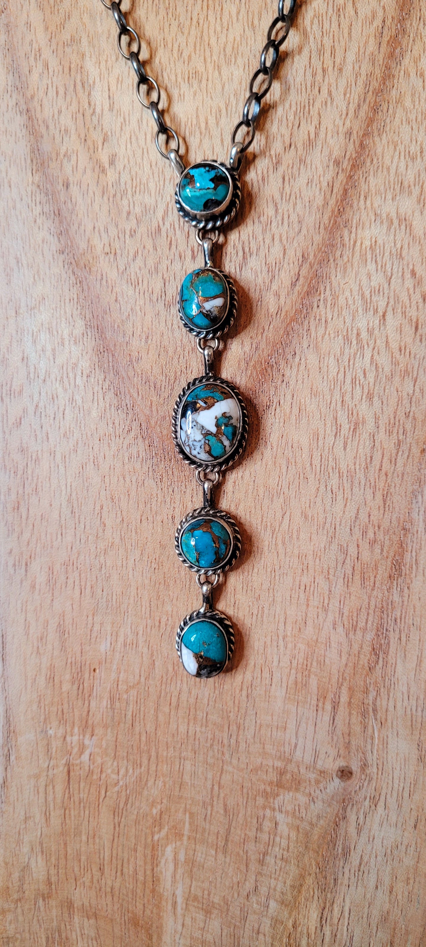 5 Stone Lariat