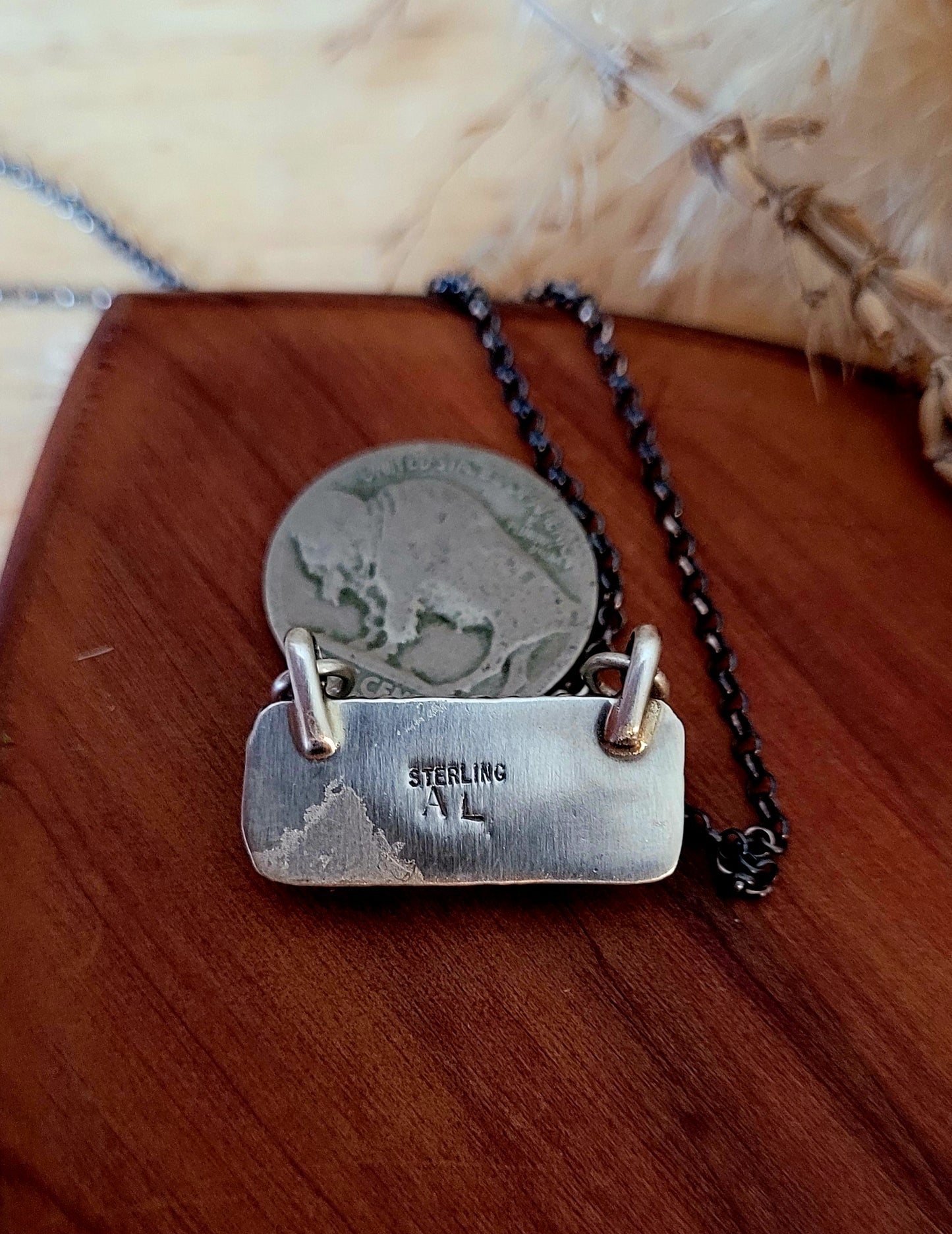 Small Kingman Bar Necklace