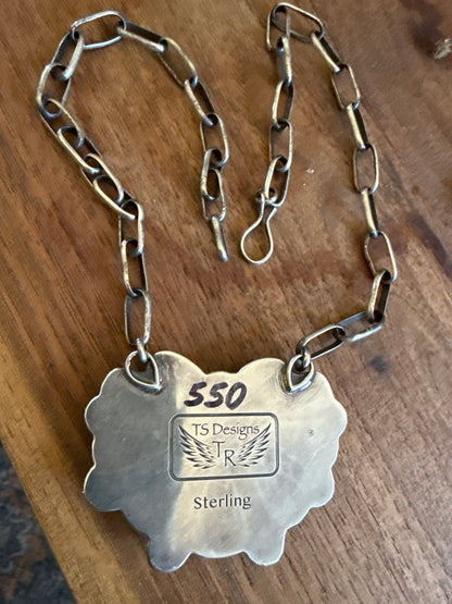 Large Fan Cluster Necklace