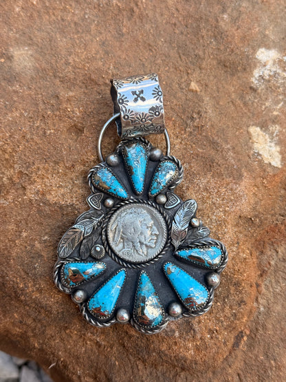 Indian Head Nickel Pendant-XXL