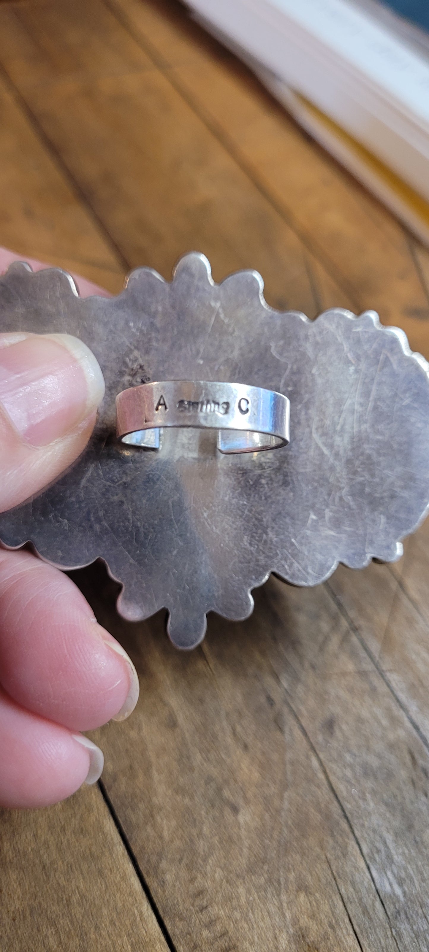 Navaho Sterling & Turquoise Ring