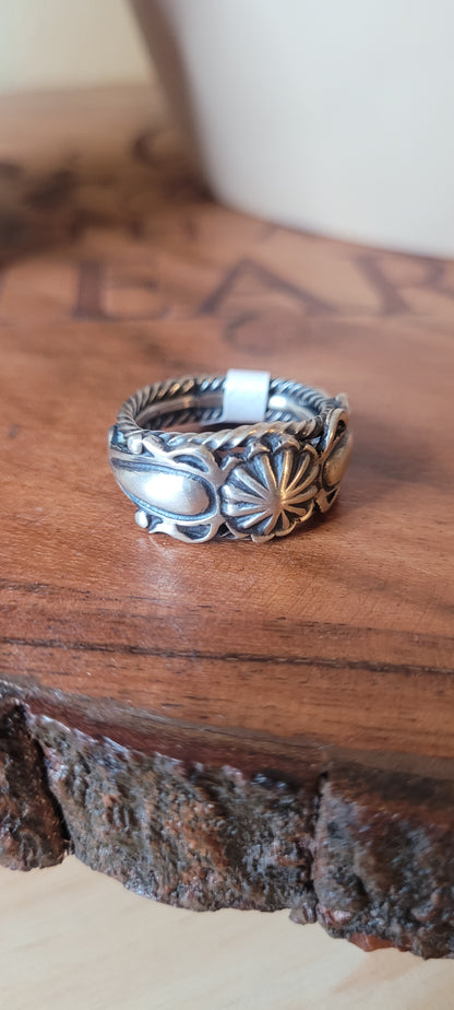 Intricate Man's Sterling Ring