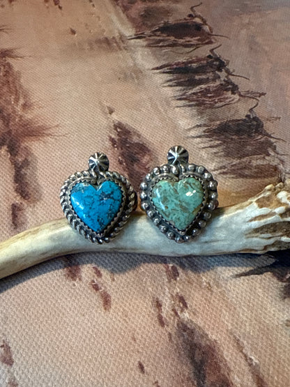 Turquoise Heart Ring