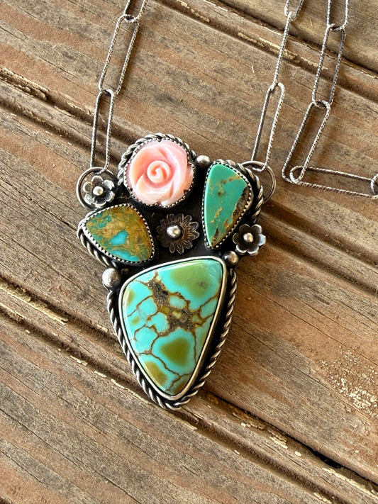 Cactus Blossom Necklace