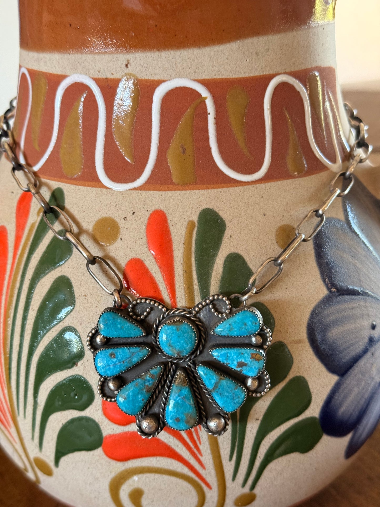 Large Fan Cluster Necklace