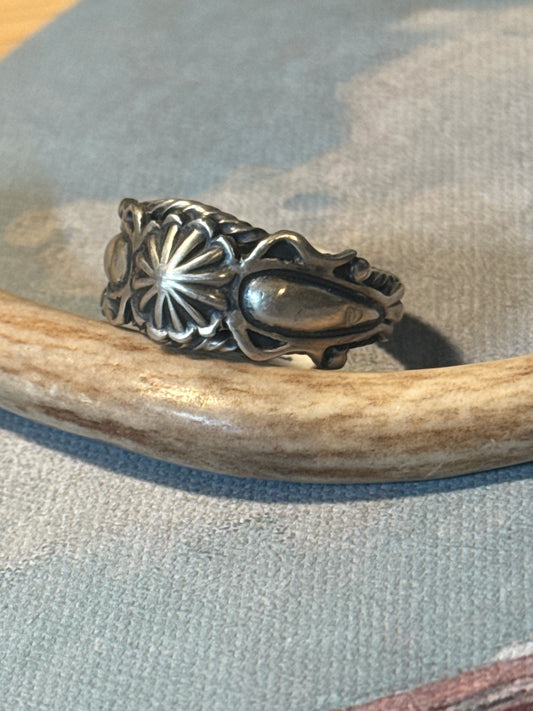 Intricate Man's Sterling Ring