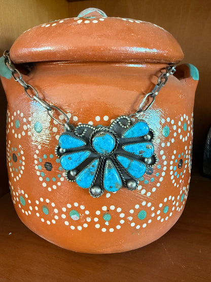 Large Fan Cluster Necklace
