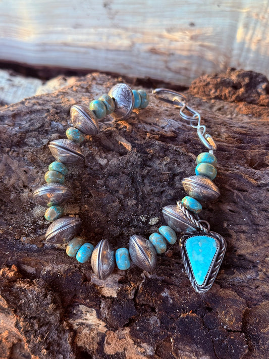 Liberty Dime Bead Bracelet