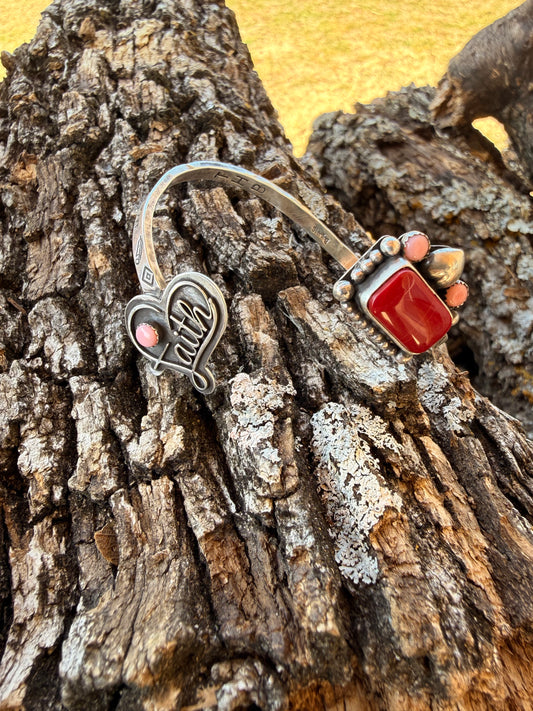 Faith, Hope & Love Cuff
