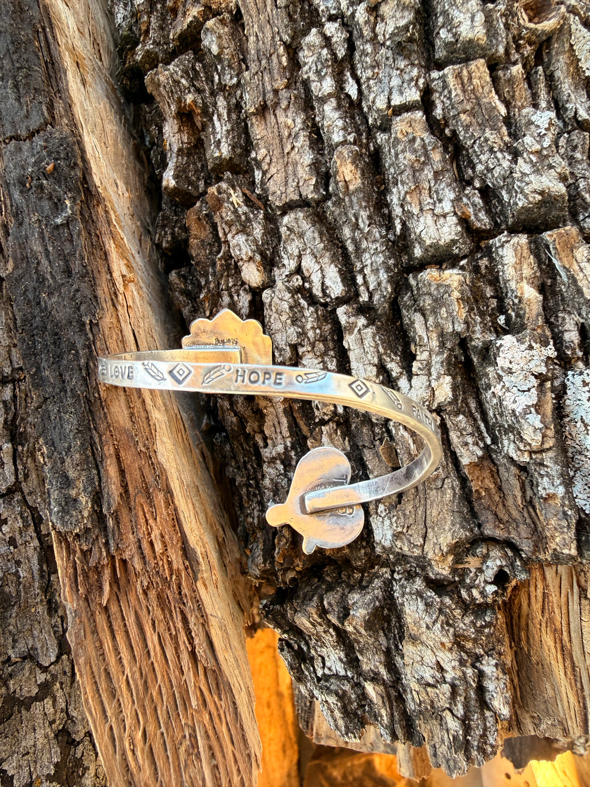 Faith, Hope & Love Cuff