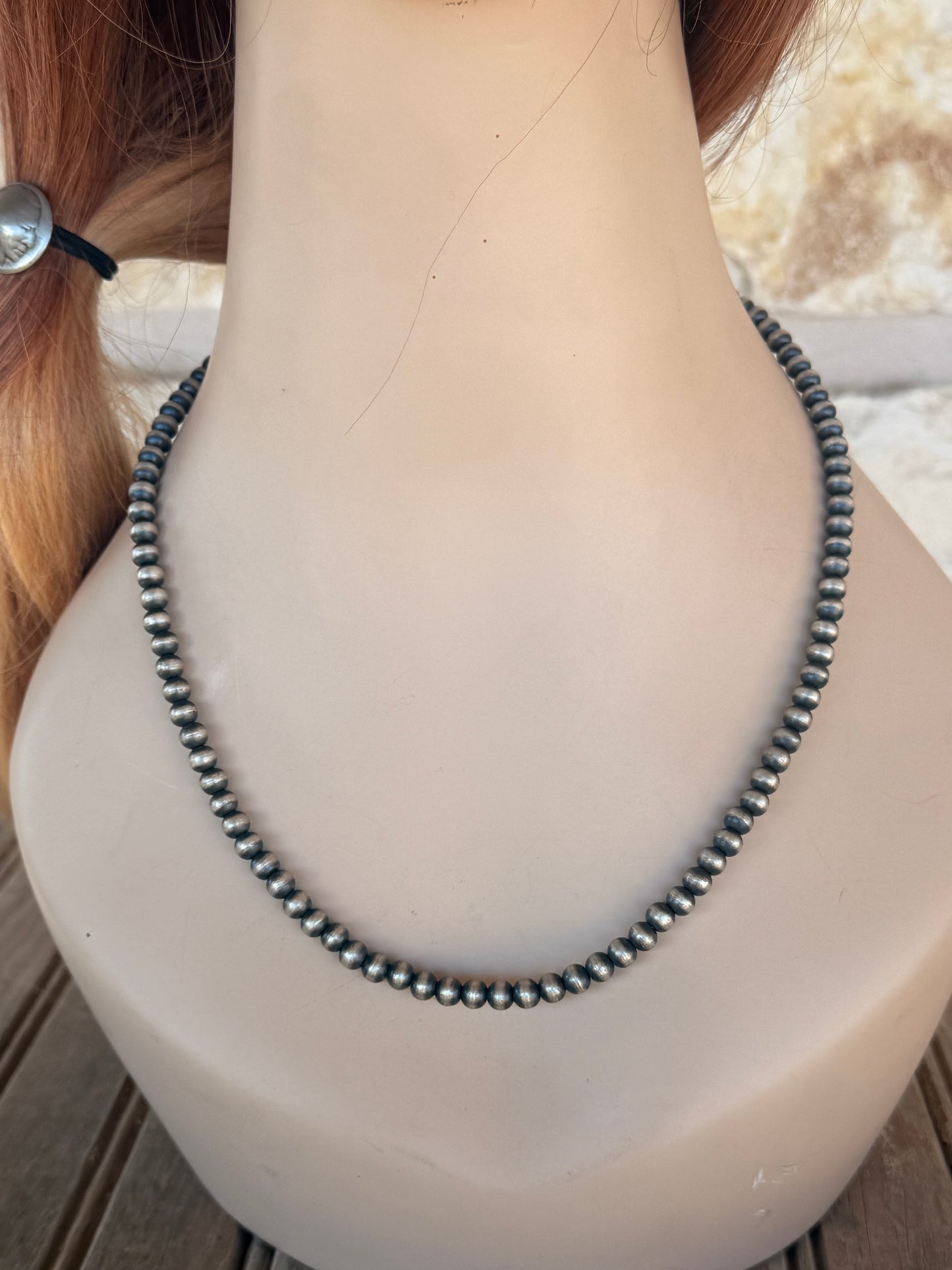 22" 6mm Navajo Pearls by Chimney Butte