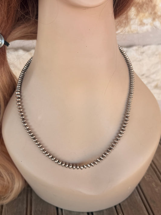 Navajo-Style Graduated Saucer Pearls