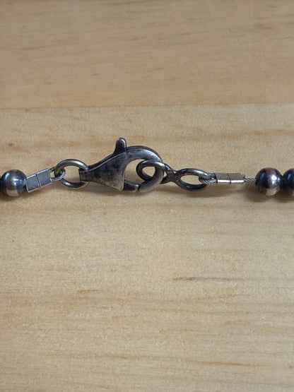 20" Navajo-Style Pearl Lariat