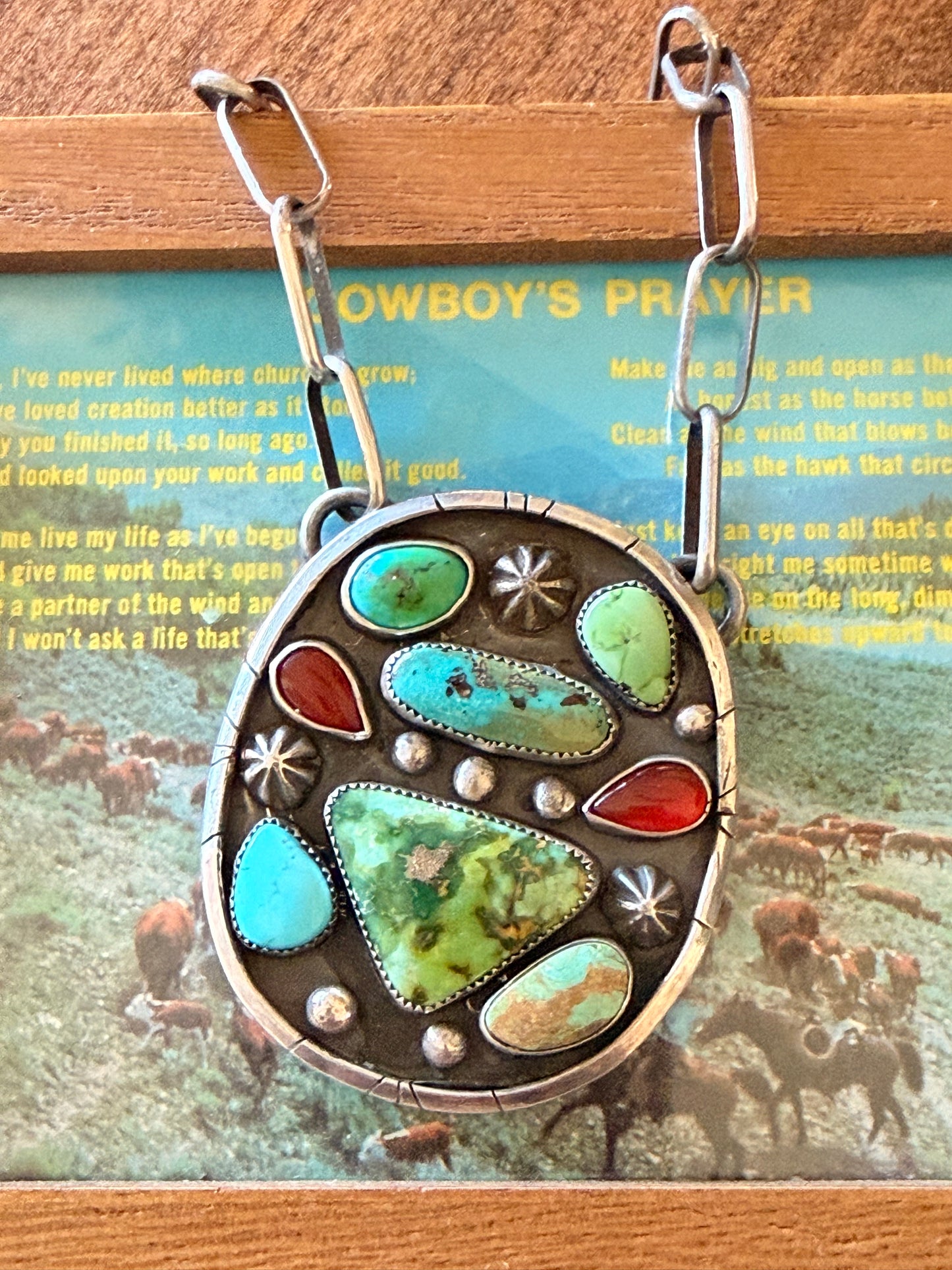 Multi-Stone 'CHUNK' Necklace
