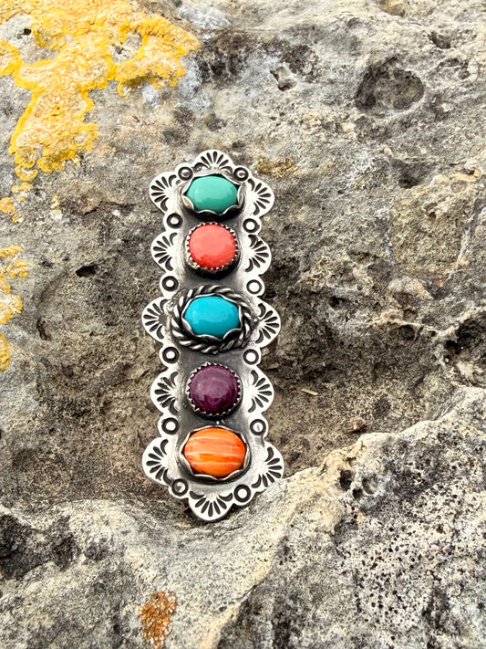 Fiesta Multi-Stone Ring