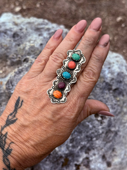 Fiesta Multi-Stone Ring