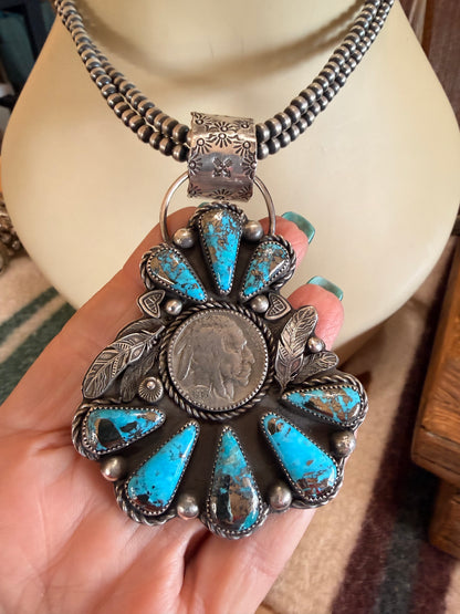 Indian Head Nickel Pendant-XXL