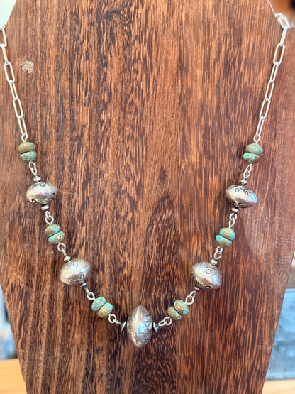 REIGN PEARLS & Turquoise Necklace