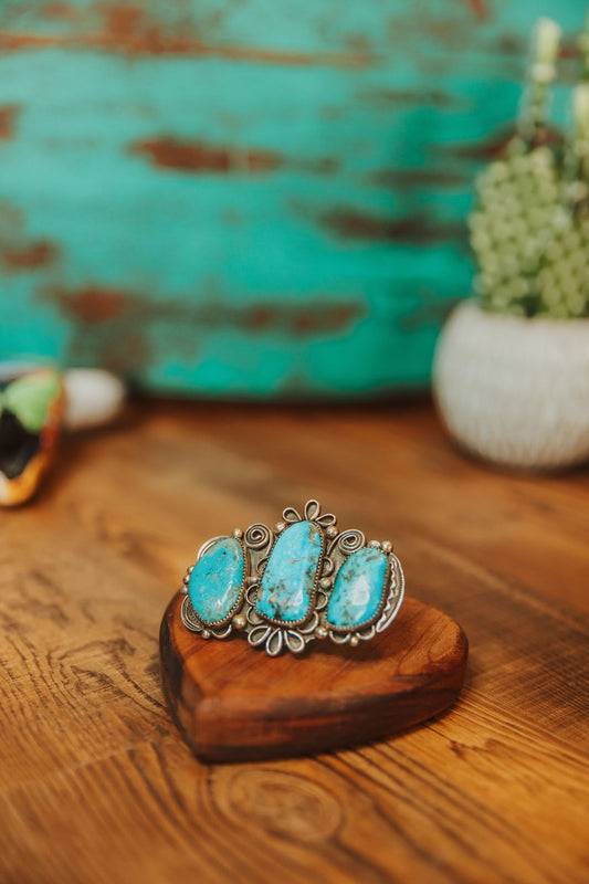 Navaho Sterling & Turquoise Ring
