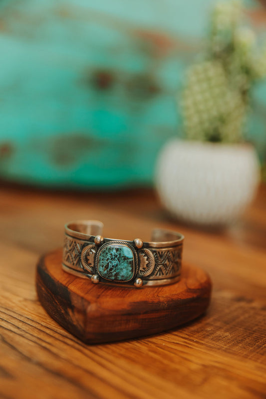 Turquoise Sterling Cuff