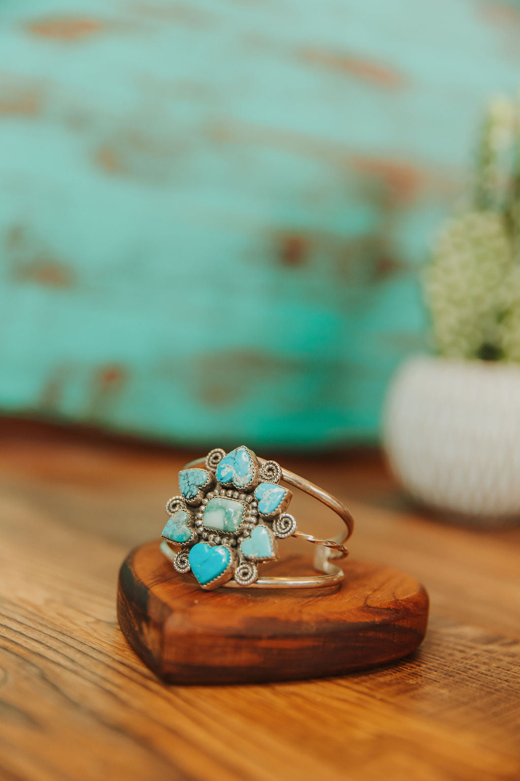 Sterling Turquoise Cuff