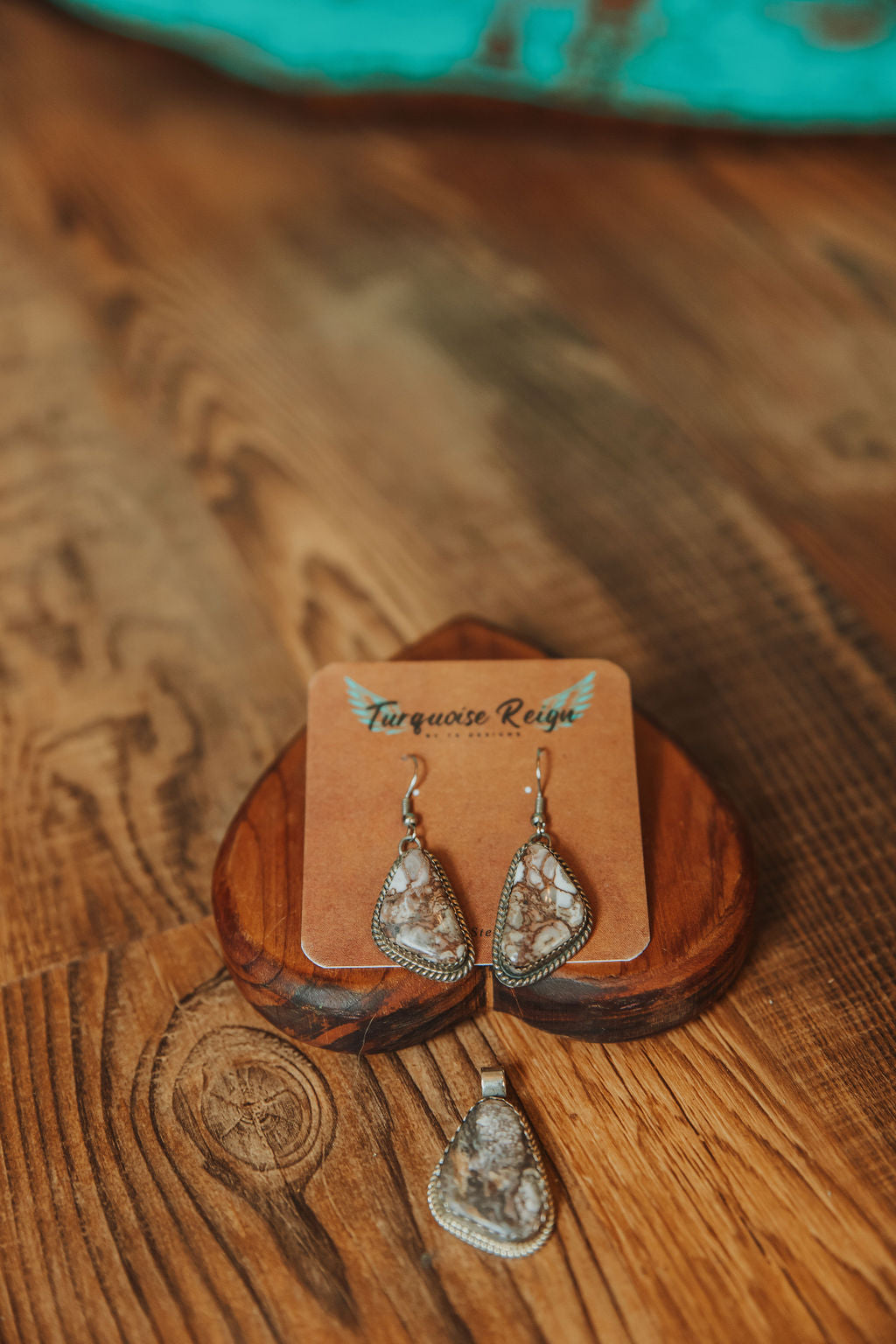 Sterling & Wild Horse Earrings