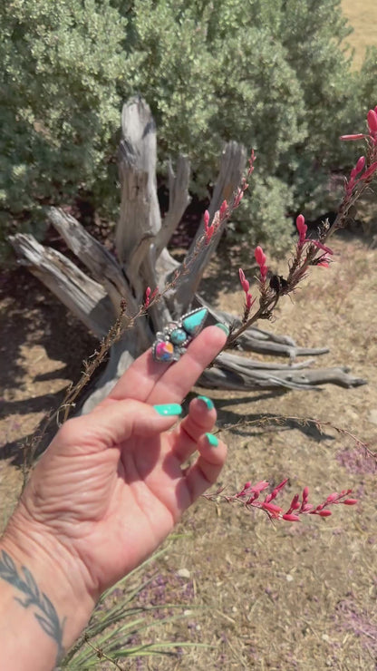 Turquoise & Mojave Ring