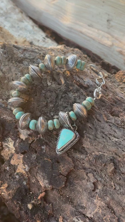Liberty Dime Bead Bracelet